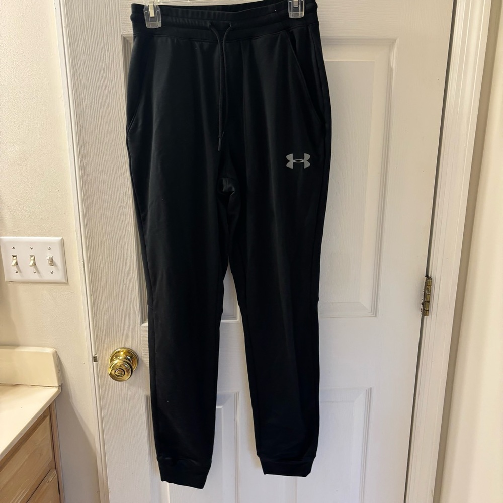 Under Armour Men's Black Joggers with Logo